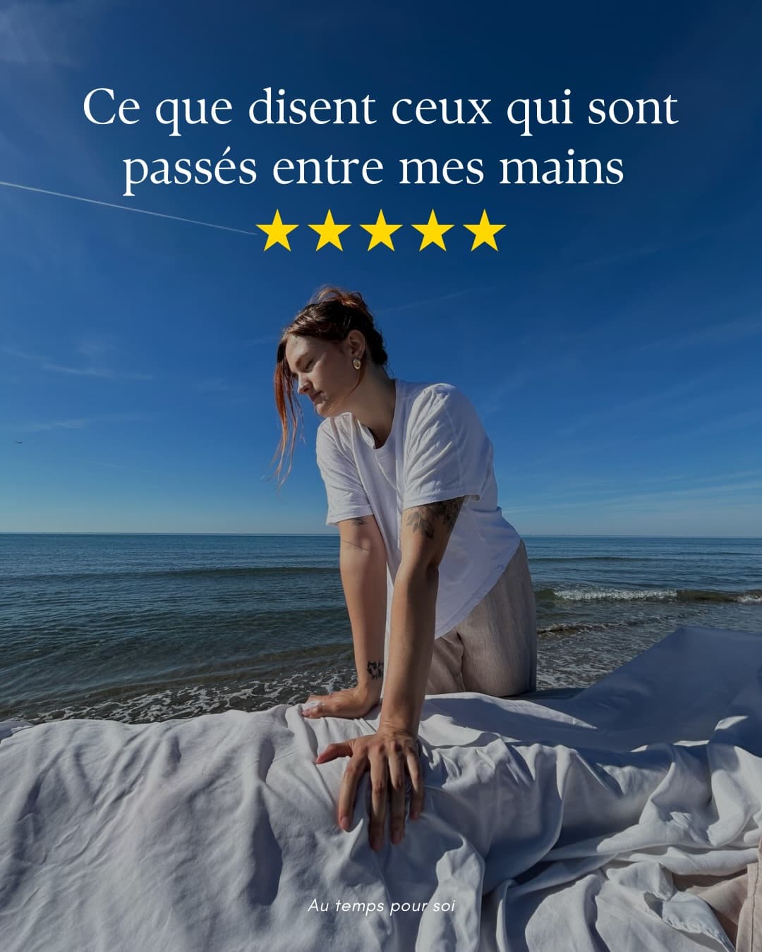 + de 50 avis Google, merci à tous pour vos retours et vos encouragements 💛

Au temps pour soi ouvri
